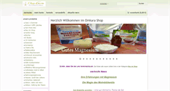 Desktop Screenshot of omkara-shop.de